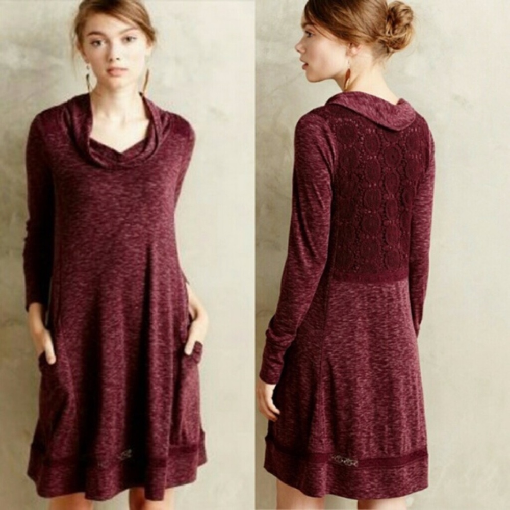Saturday Sunday Spacedye Crochet Swing Tunic Dress